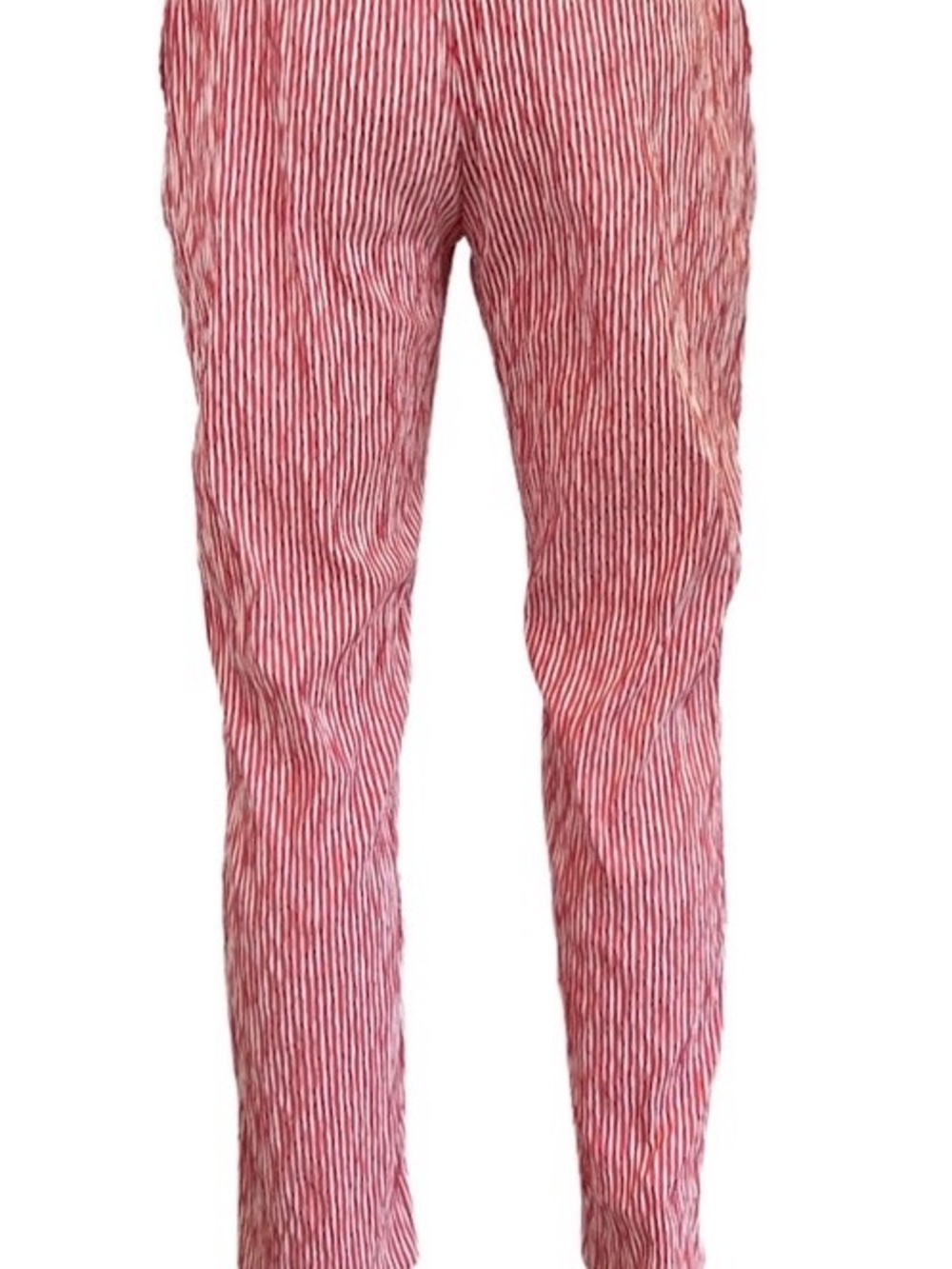 Snider Men’s Red & White Pinstripe 2-Piece Suit Size Medium – Stylish & Unique - Picture 7 of 10